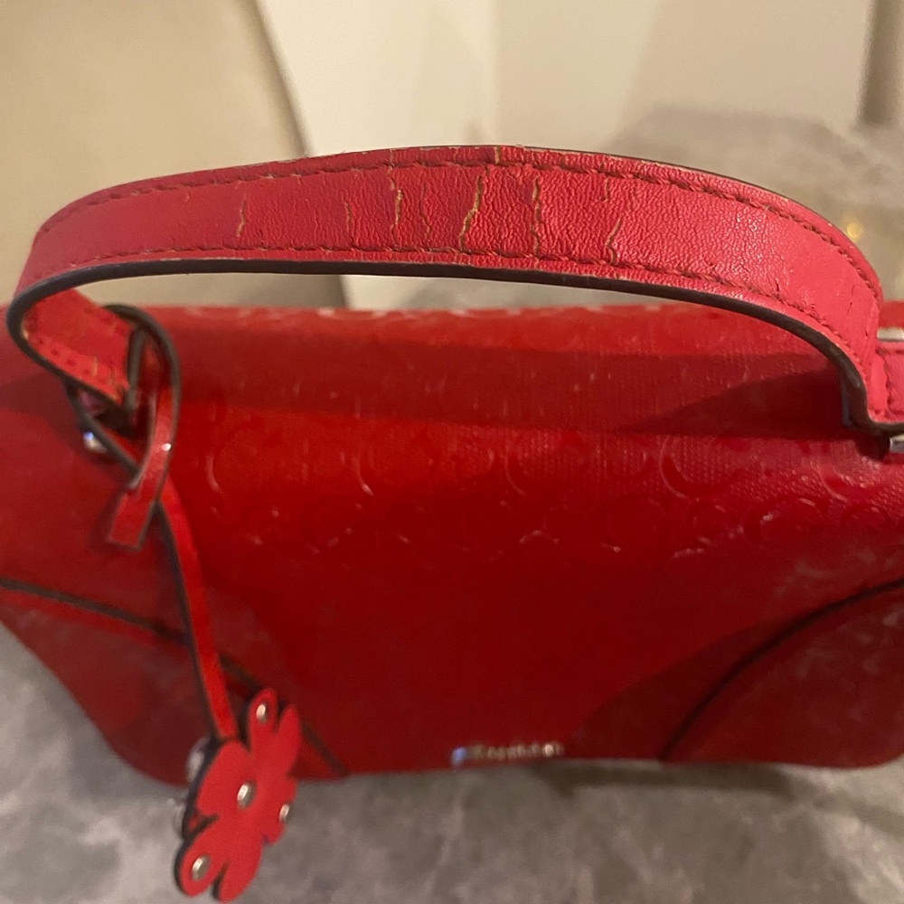 Guess Red Crossbody Bag - Picture 2 of 5